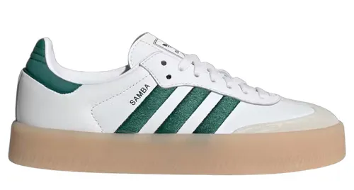 Grab Now Breathable Upper adidas Sambae White Collegiate Green (W)