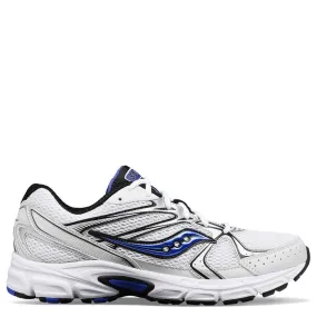 Saucony Ride Millennium in White/Royal Soft Land