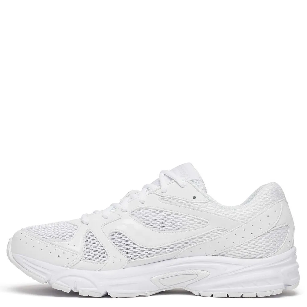 Saucony Women's Ride Millennium in White Waterproof Standing All Synthetic