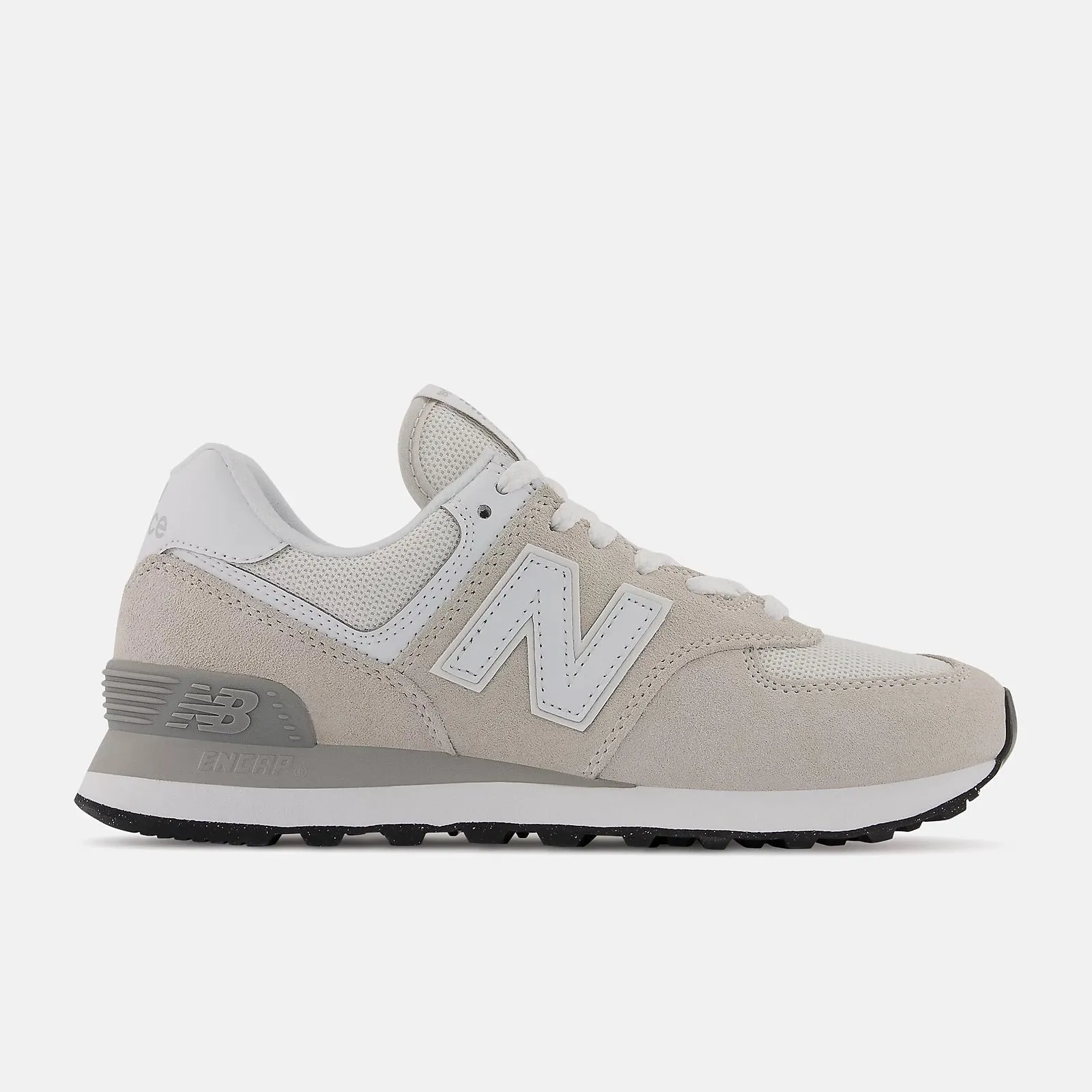 574 - Nimbus Cloud with White instep - strap shoes Speed