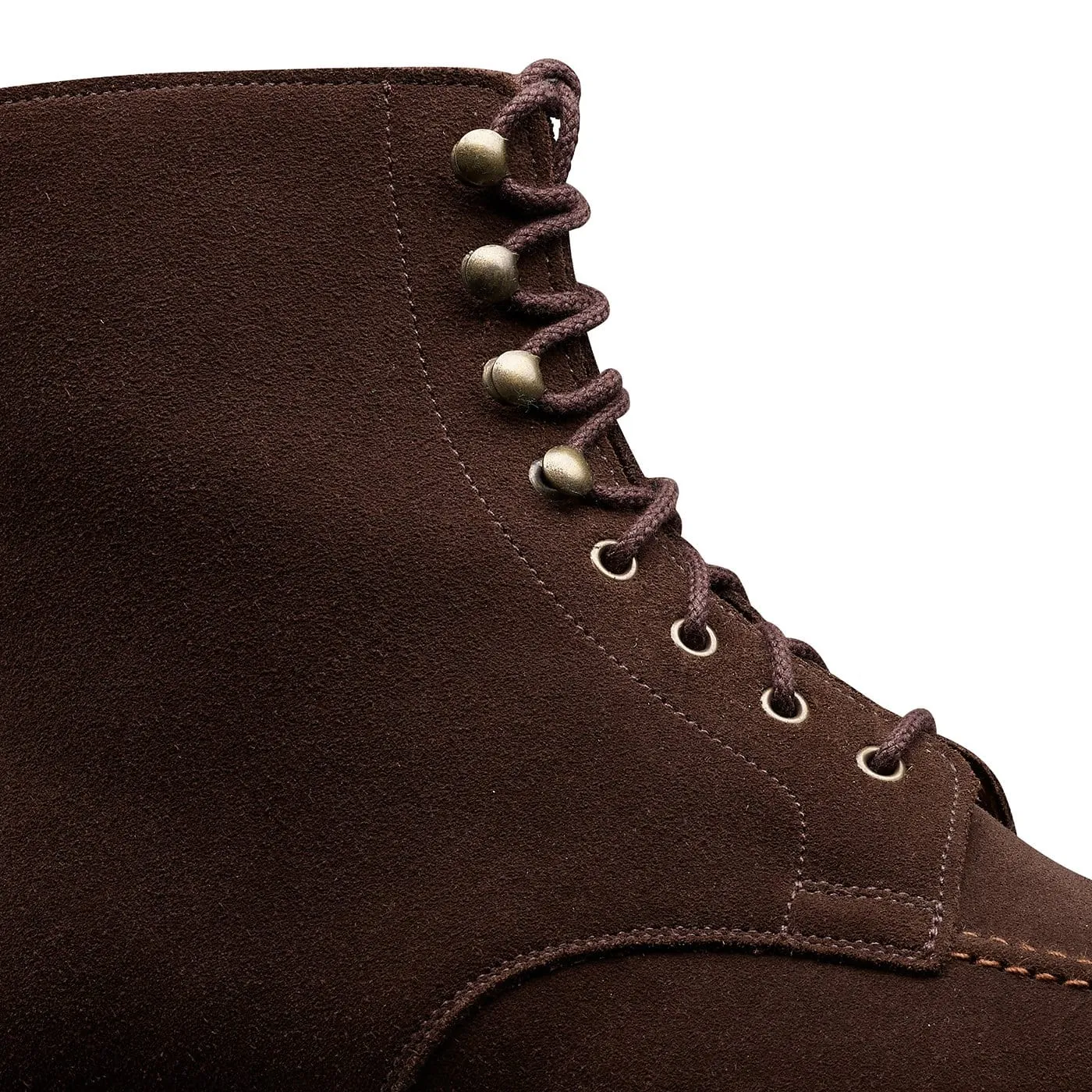 Shannon Dark Brown Suede Impact Guard Fast Wear