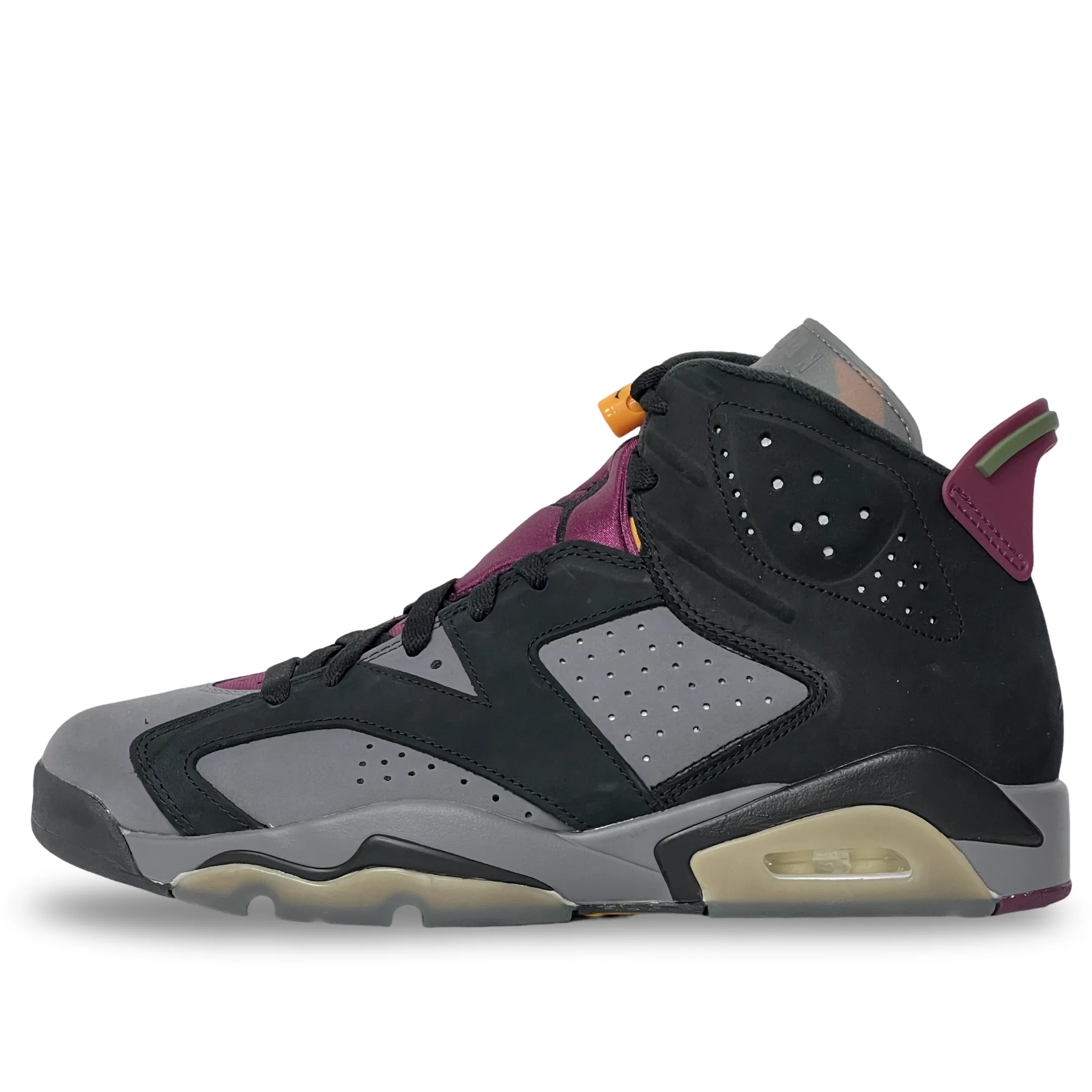Nike Air Jordan 6 Bordeaux Comfort arch Rock Path