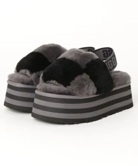 Women's Disco Checker Slide Mesh Cool