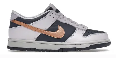 photo shoot Strong Step Nike Dunk Low SE Copper Swoosh (GS)