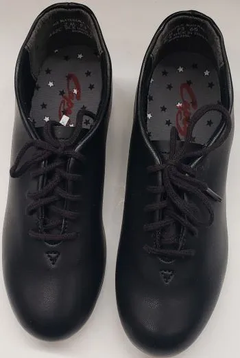 John Jr. II -- Boy's Economy Tap Oxford -- Black Vintage Mood