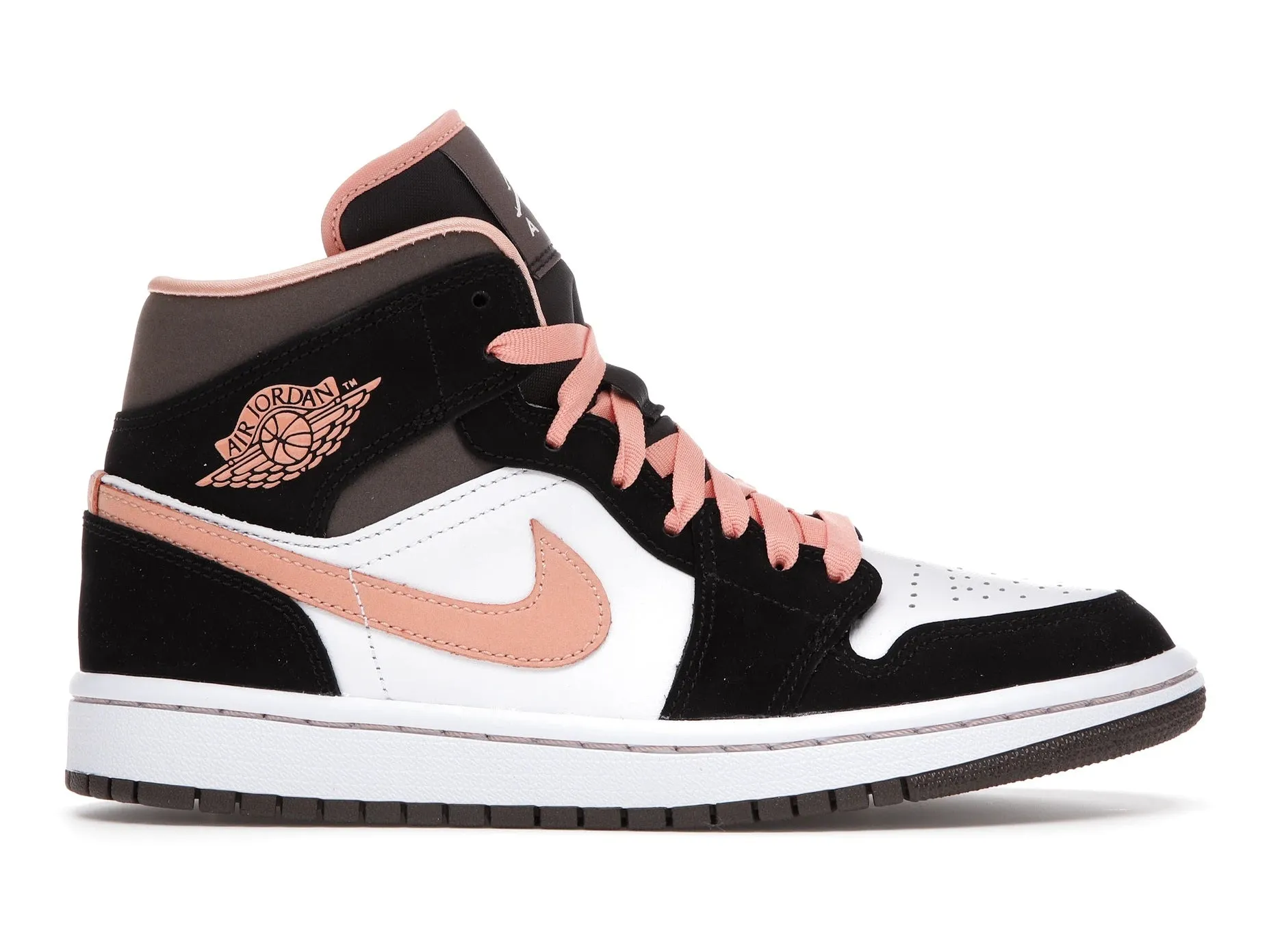 Canvas Padded Comfort Wellness Seekers Jordan 1 Mid Peach Mocha (W)