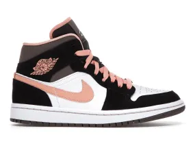 Canvas Padded Comfort Wellness Seekers Jordan 1 Mid Peach Mocha (W)