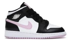 Jordan 1 Mid White Black Light Arctic Pink (GS) Every Step