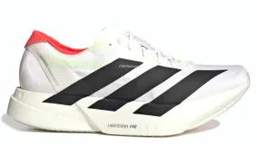 adidas Adizero Adios Pro 4 White Black Red (Women's) Trend Hot