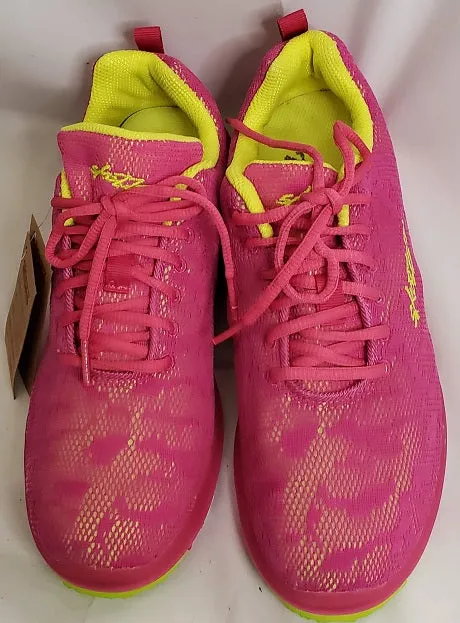 synthetic leather Spicy -- Full Sole Dancesneaker -- Fuschia/Yellow