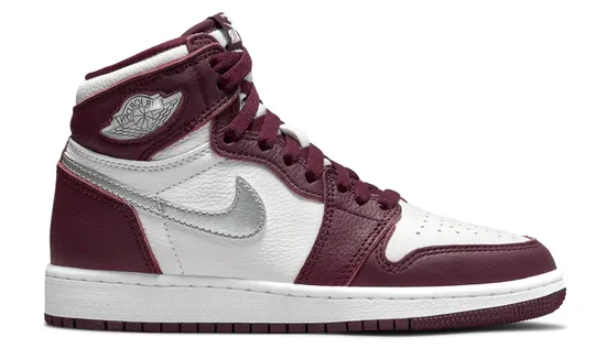 Jordan 1 Retro High OG Bordeaux (GS) Anti Odor Urban Stroll Street Fit