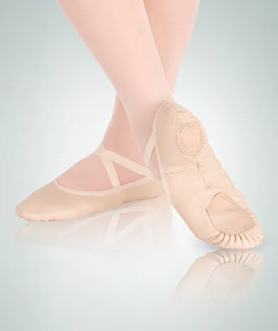 Sterling -- Leather Split Sole Ballet -- Pink Easy Flow