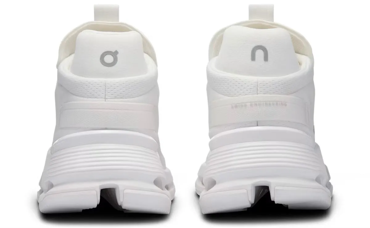 ON Running Cloudnova 2 All White (Women's) Elegant Mood Bounce Edge