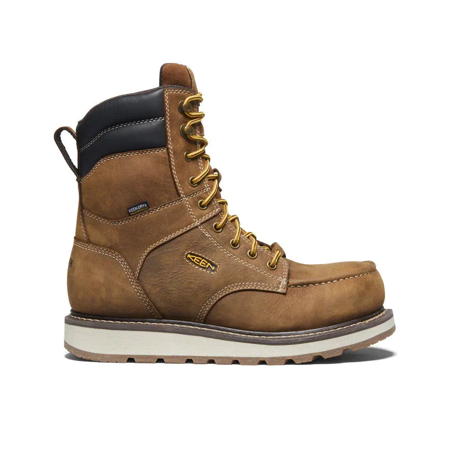 CSA Work Boot: Cincinnati 8" WP Neutral Tone Lightweight Feel