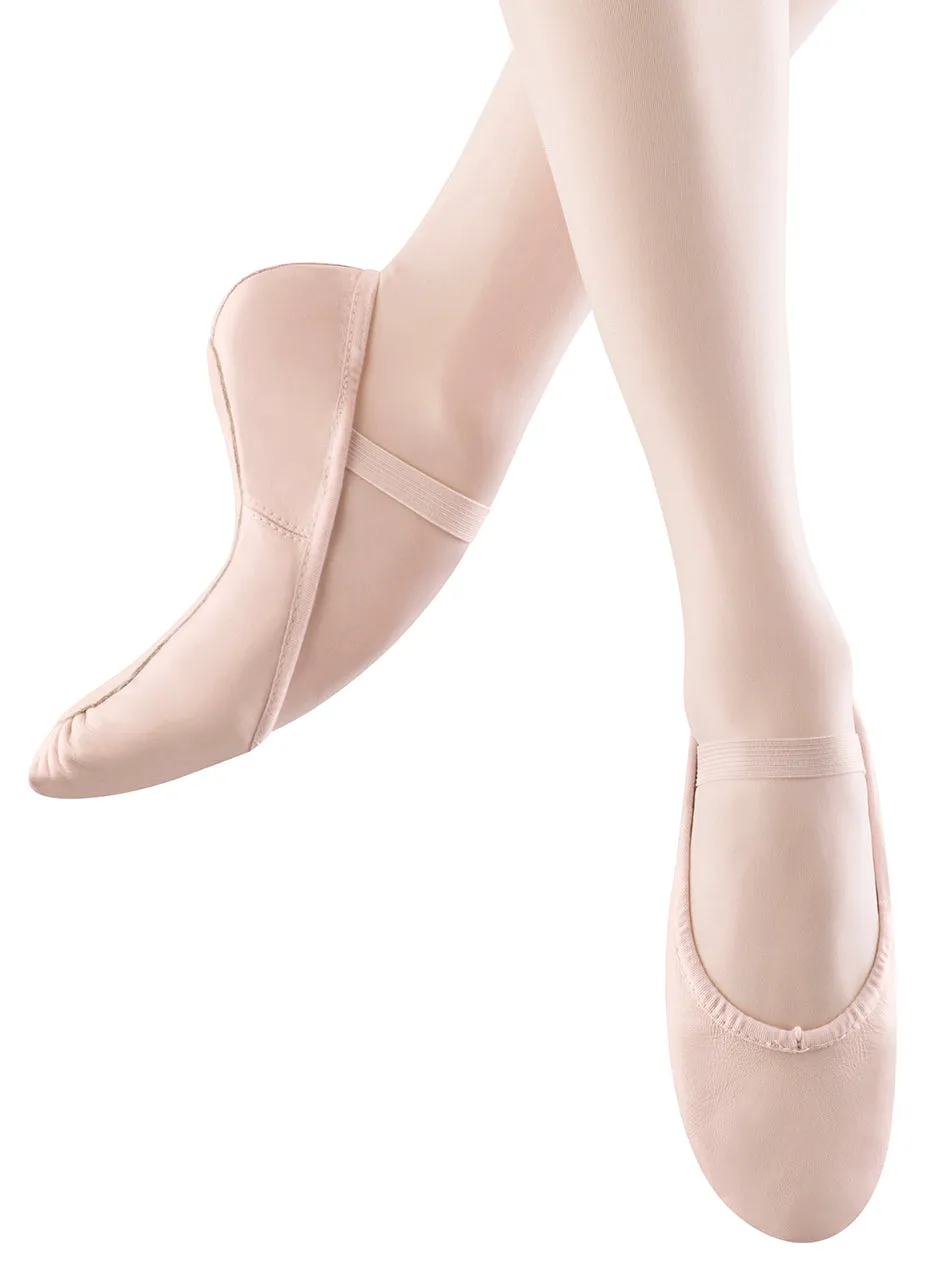 Ergonomic Wellness Seekers Economy Dansoft -- Leather Full Sole Ballet -- Theatrical Pink