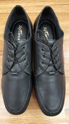 Vince -- Men's Standard Ballroom Oxford -- Black Dad Pick