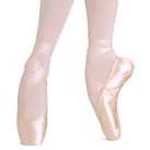 Climb Strong High Quality European Balance -- Pointe Shoe -- Pink Satin