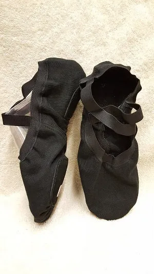 Cyber Mode Synchrony Men's Canvas -- Split Sole Ballet -- Black