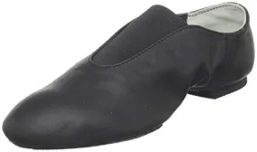 Donnie -- Split Sole Jazz Slip-On -- Black Dark Edge evening run