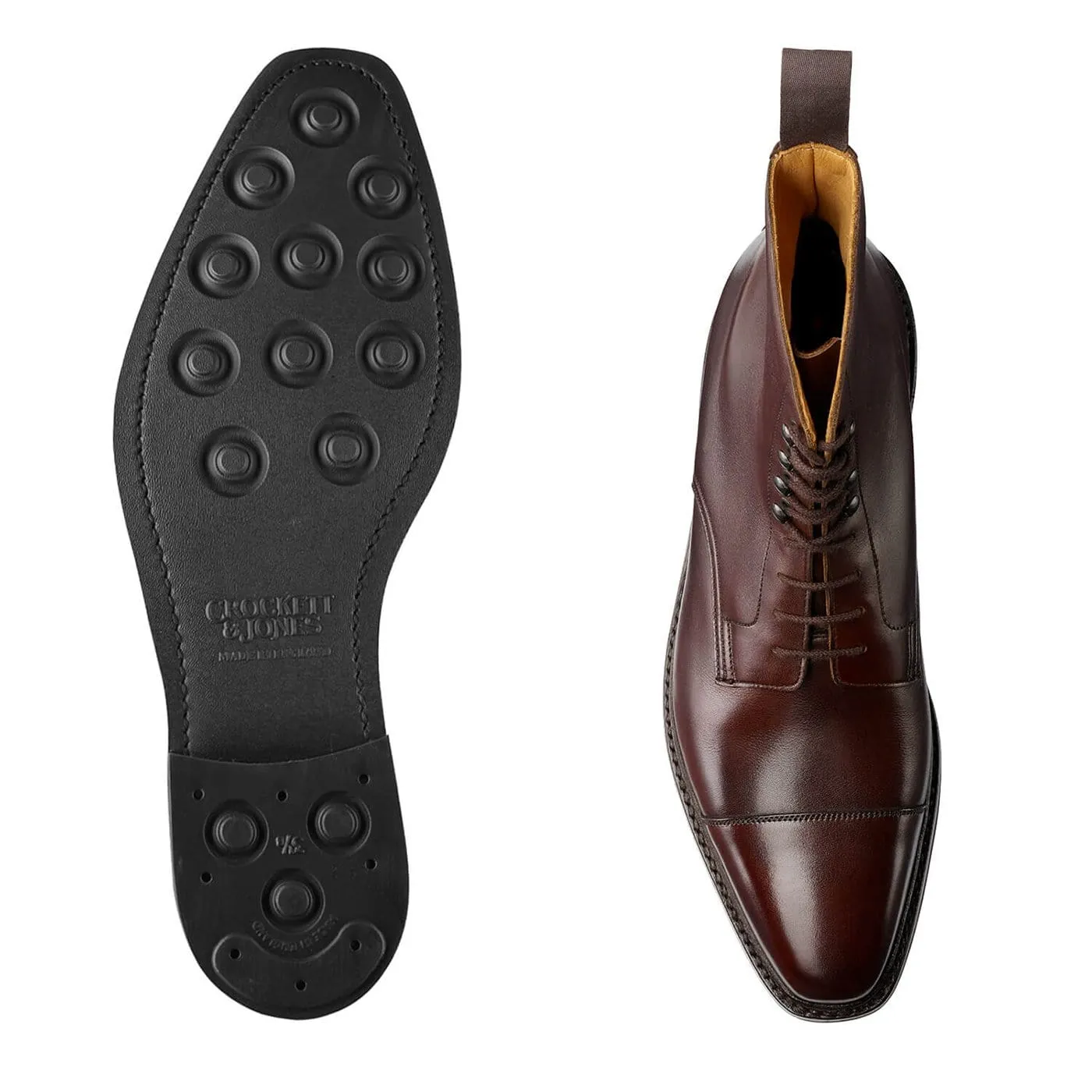 Northcote Dark Brown Wax Calf Artisan Market Comfortable Feeling