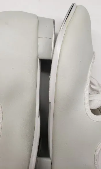 Quick Step Long Walk Yazmine Jr. -- Children's Economy Tap Oxford -- White