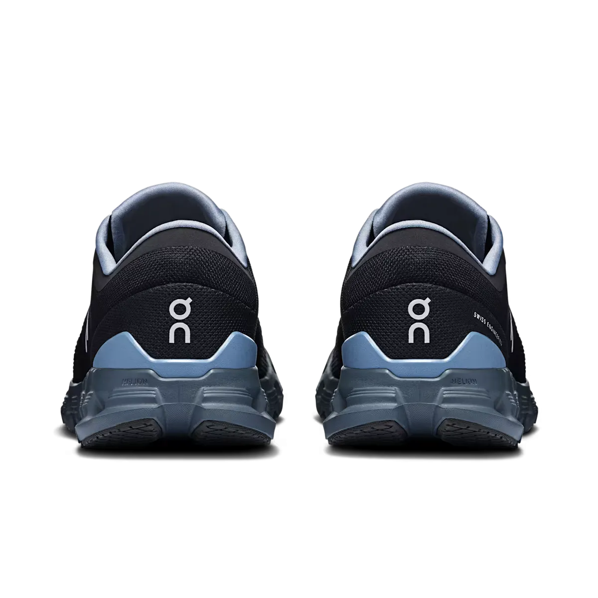 Air Dry On Running Cloud X 4 Black Chambray (Mens)