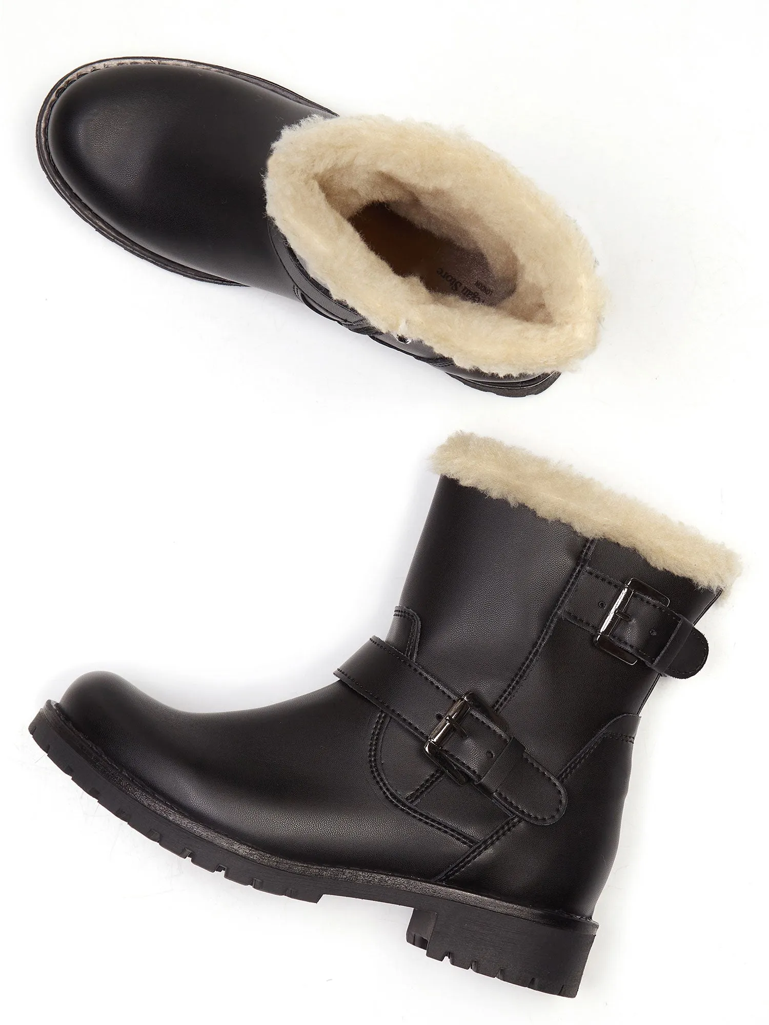 Minimal Weight Urban Style Insulated Biker Boots