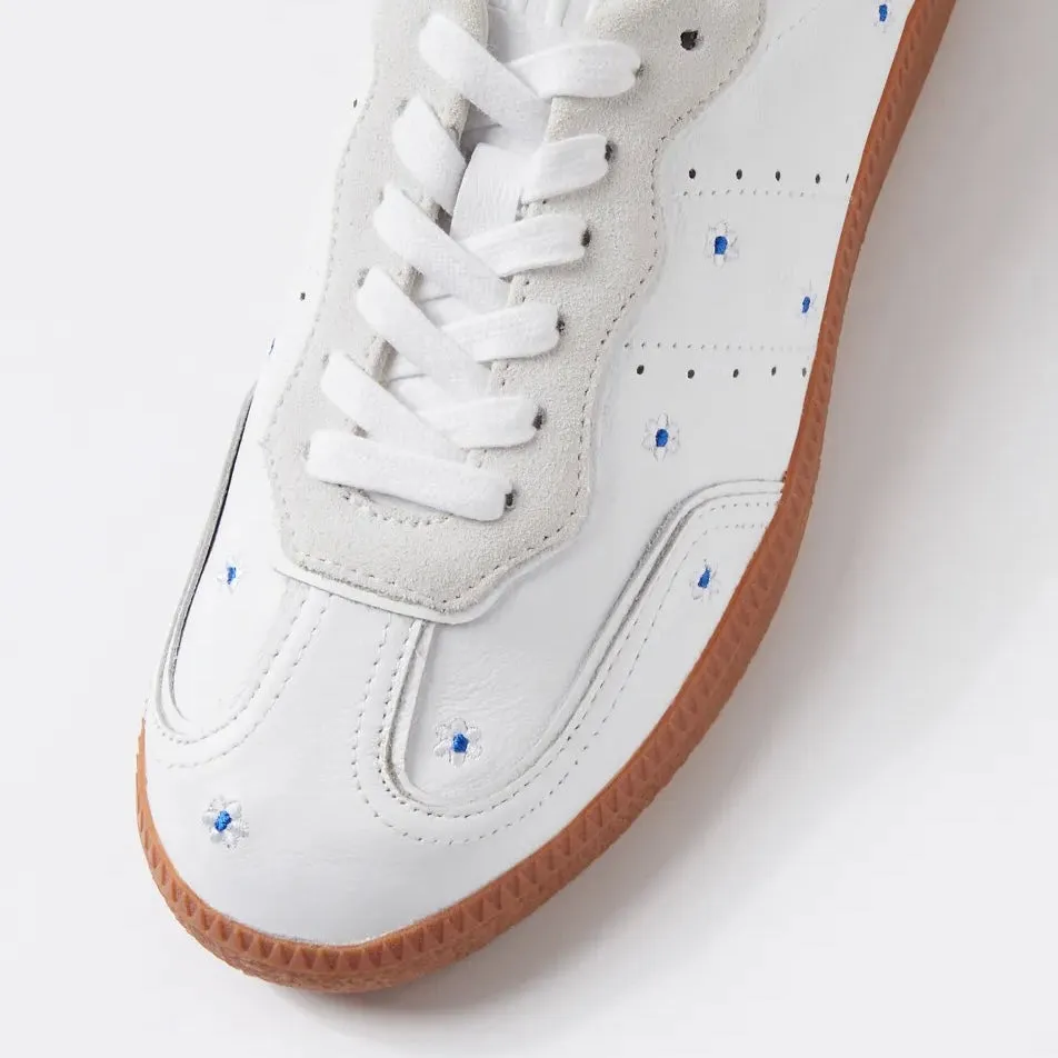 Deelara - White fabric running shoes