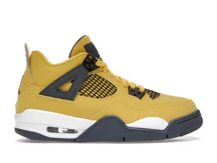 Jordan 4 Retro Lightning (2021) (GS) Polish Look Padded Comfort Wellness Seekers