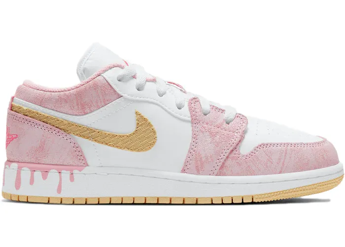 Good Traction Jordan 1 Low Paint Drip (GS)