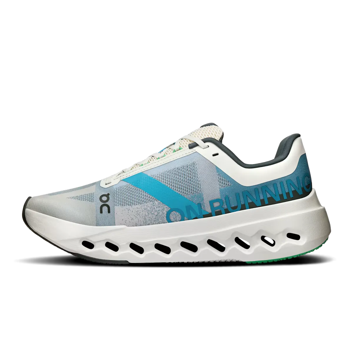 On Running Cloudsurfer Next Niagara White (Women's) World Walk Power Grip