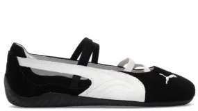 Puma Speedcat Ballet Black White (Women's) Mesh Upper Low Top