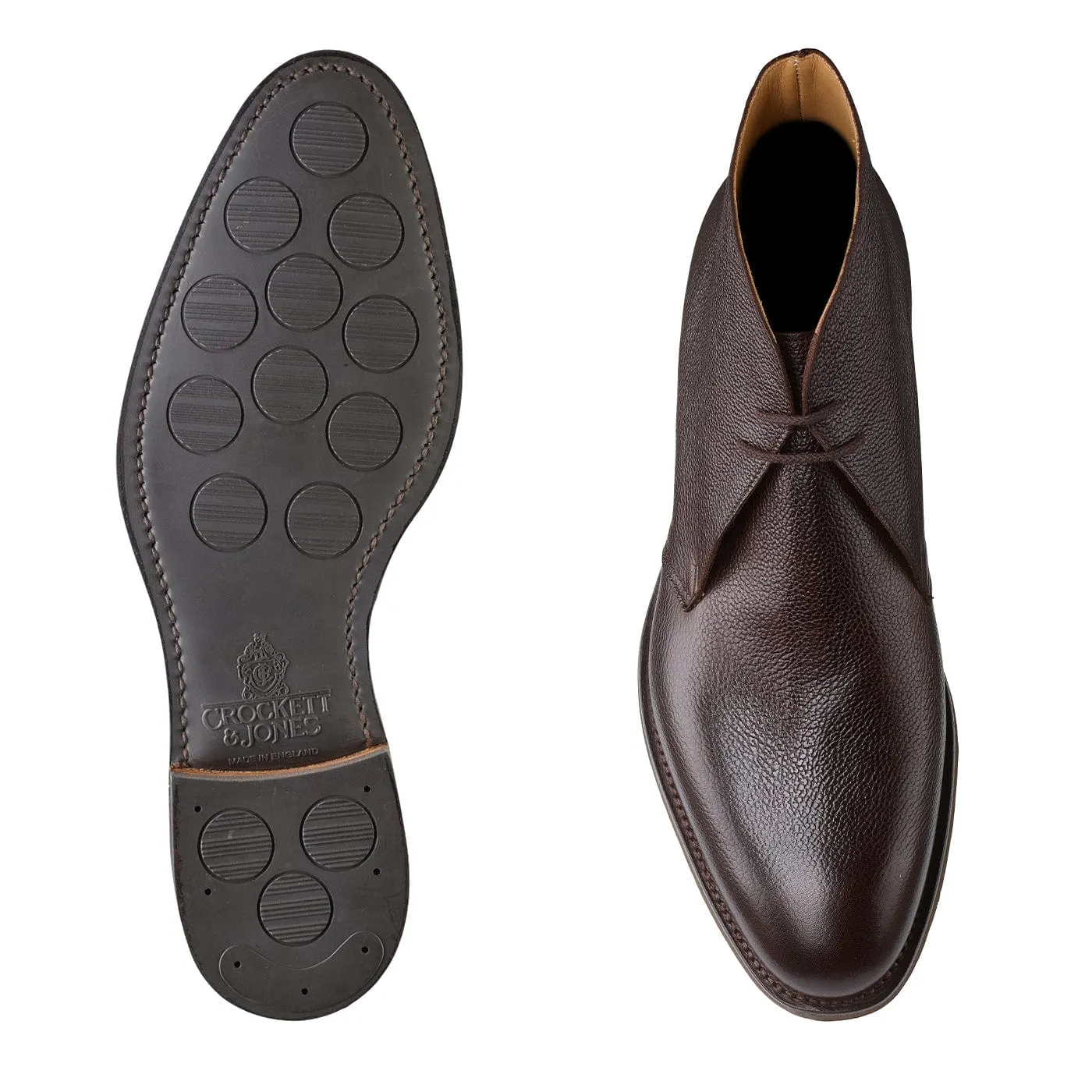 Impact Resistant Protective Sole Upton Truffle Angus Grain