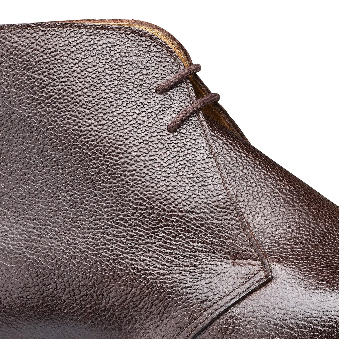 Leather Enhanced grip Upton Truffle Angus Grain