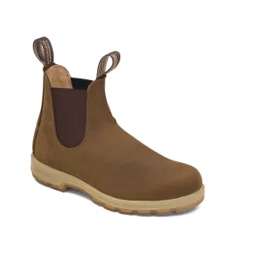 BLUNDSTONE 1320 - Classic-Saddle Brown with Gum Sole Canvas Lite