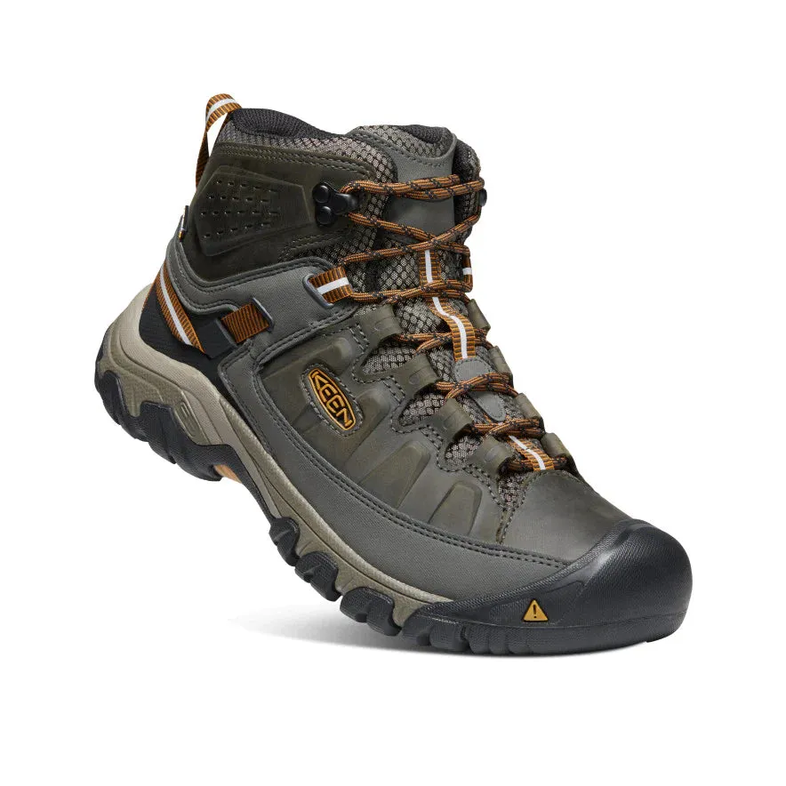 Targhee III Mid WP - Black Olive/Golden Brown Eco Friendly Work Approved