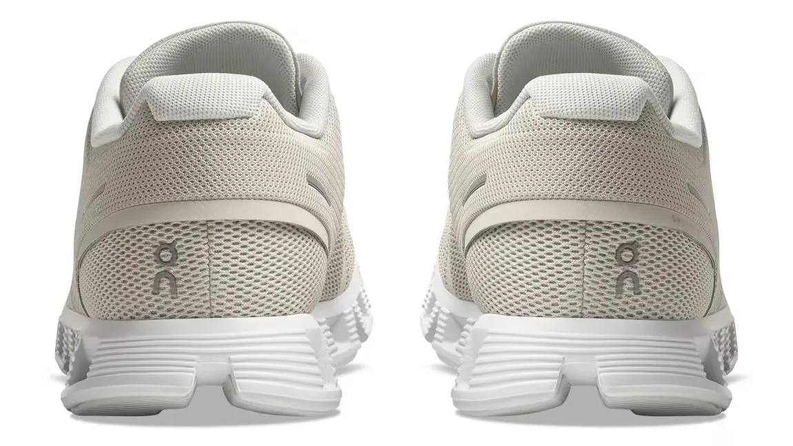 On Running Cloud 5 Pearl White (Women's) Comfort support Flexible Fit Busy Professionals