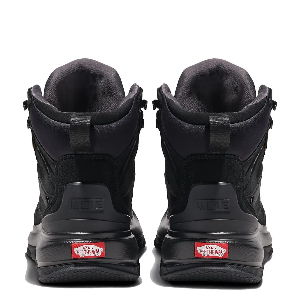 warm glow Durable Build Weekend Errands Vans Men's MTE Crestline Waterproof in Black Sustainable