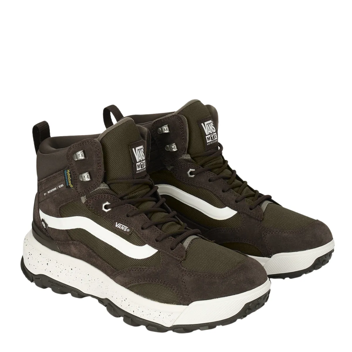 Sun Guard forest walk Vans Men's MTE Crestline Waterproof in Brown/Khaki ribbed