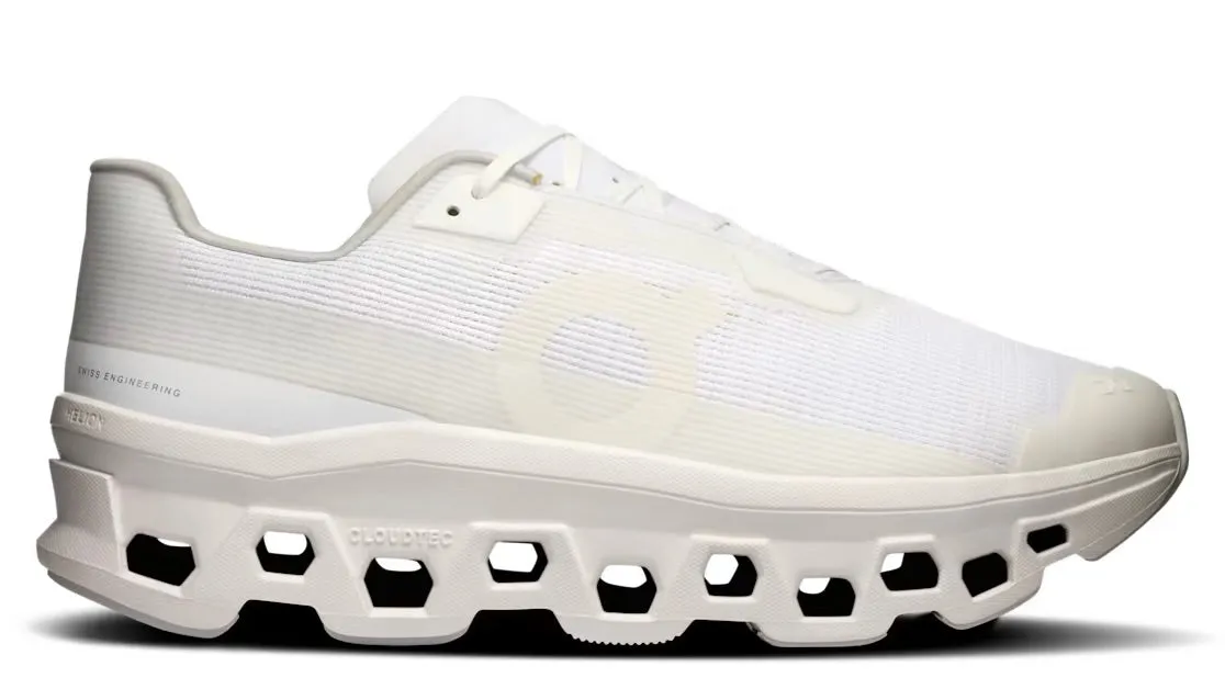 On Running Cloudmonster Void All White (Women's) Comfort Upper