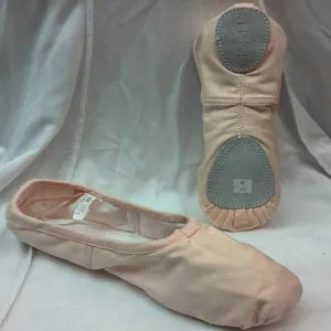 Breathable Road Trip Season Ease Wellesley -- Canvas Split Sole Ballet -- Pink