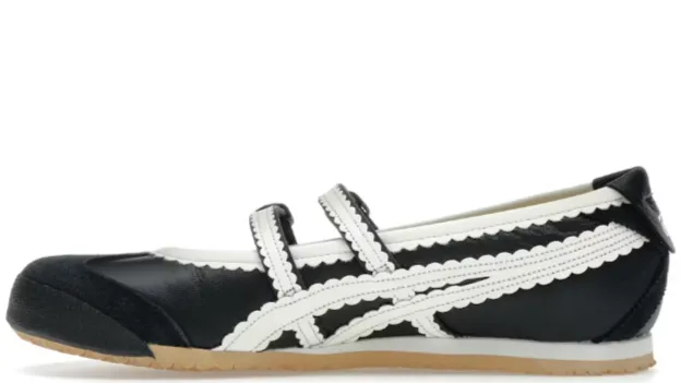 Onitsuka Tiger Mexico 66 TGRS Black Cream (Women's) Cushioned heel