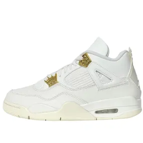 WMNS Nike Air Jordan 4 Metallic Gold Heat Free