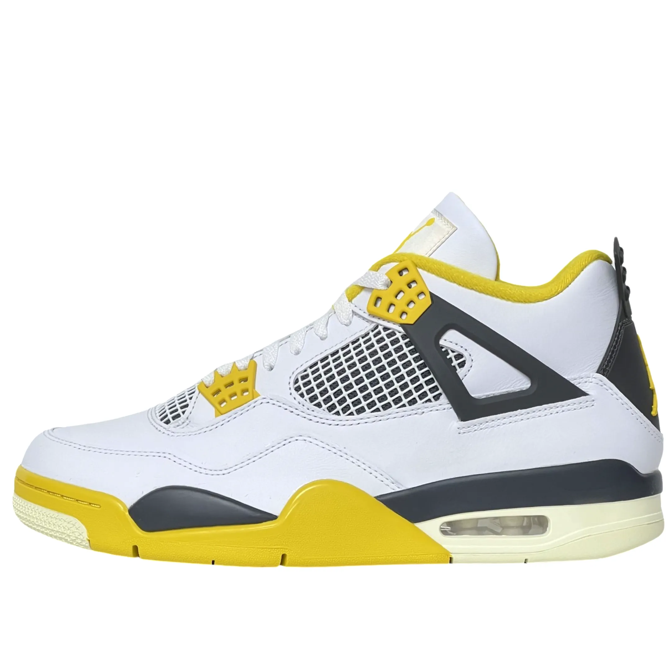 Breathable mesh WMNS Nike Air Jordan 4 Vivid Sulfur