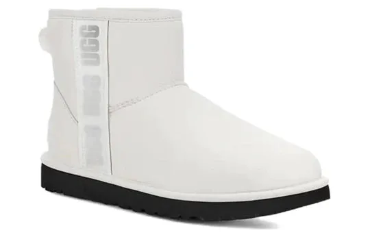 Women's Classic Mini Side Logo - White Path Free