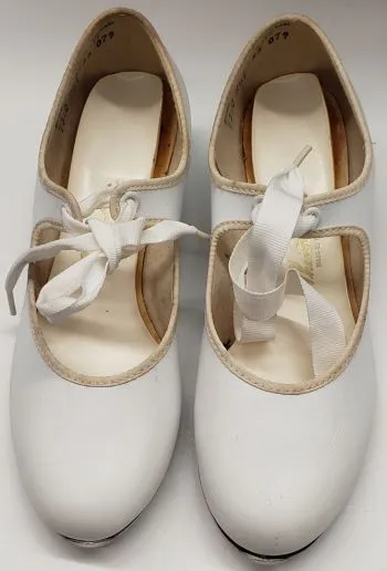 Yazmine III -- Women's Economy Tap Oxford -- White Leather